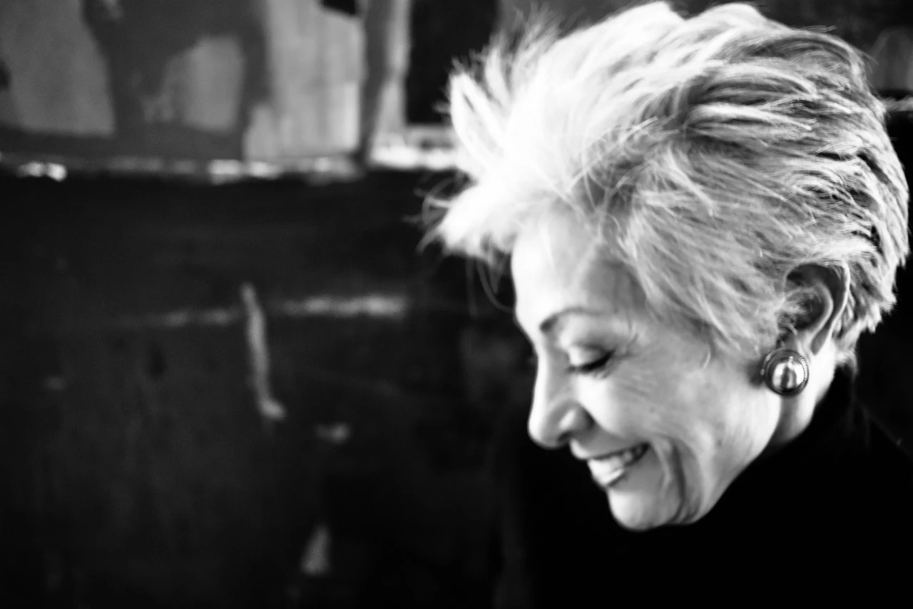 Susan Klebanoff-Taylor laughing
